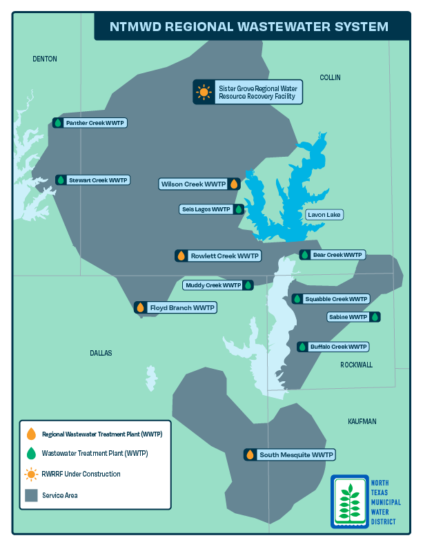 Regional Wastewater System Map